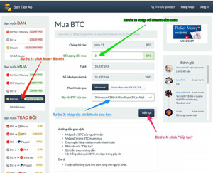 Ảnh của Hướng dẫn mua bitcoin tại santienao.com