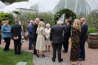 Are you supposed to be enjoying yourselves? Queen Elizabeth asks G7