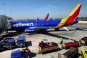 Picture of Southwest Airlines resumes flights delayed by weather data glitch