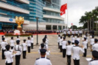 Hong Kong's No. 2 official says city has returned to stability from 'chaos'