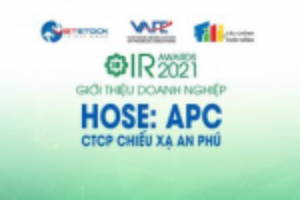 Ảnh của IR AWARDS 2021: Giới thiệu CTCP Chiếu xạ An Phú (HOSE: APC)