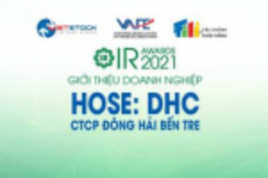 Ảnh của IR AWARDS 2021: Giới thiệu CTCP Đông Hải Bến Tre (HOSE: DHC)