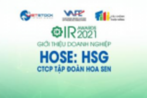 Ảnh của IR AWARDS 2021: Giới thiệu CTCP Tập đoàn Hoa Sen (HOSE: HSG)