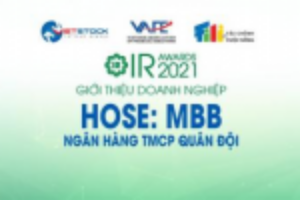 Ảnh của IR AWARDS 2021: Giới thiệu Ngân hàng TMCP Quân Đội (HOSE: MBB)