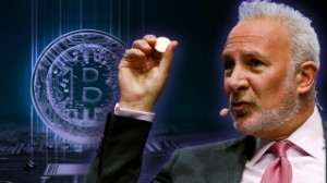 Ảnh của Peter Schiff chế giễu kế hoạch nắm giữ Bitcoin “mãi mãi” của CEO MicroStrategy