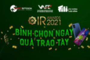 Ảnh của IR Awards 2021: Bình chọn IR sẽ chính thức khép lại sau ngày 08/08