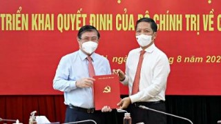 Ông Nguyễn Thành Phong nhậm chức Phó Trưởng ban Kinh tế Trung ương