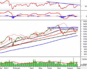 Ảnh của Phân tích kỹ thuật phiên chiều 06/09: VN-Index xuất hiện Rising Window