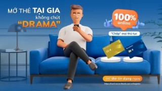 Ở nhà cũng có thể đăng ký mở thẻ tín dụng Sacombank