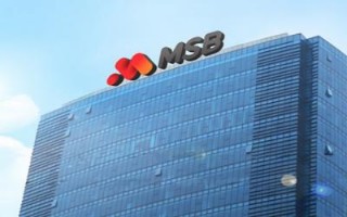 Tăng thu ngoài lãi, MSB báo lãi quý 3 tăng 46%