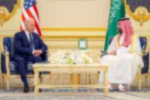 Picture of Biden said he raised Khashoggi killing with Saudi's MbS