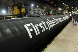 Ảnh của Nord Stream 1 nối lại dòng khí đốt từ Nga sang châu Âu sau nhiều lo ngại