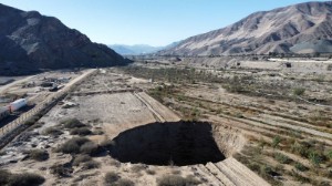 Picture of Chile dictates measures against mining company for giant sinkhole