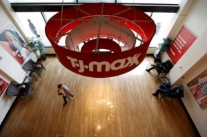 Picture of T.J. Maxx owner lowers profit forecast as consumers cut spending