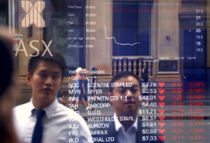 Picture of Australia stocks lower at close of trade; S&P/ASX 200 down 1.21%