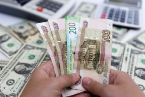 Picture of Rouble steadies near 60 vs dollar, stocks down