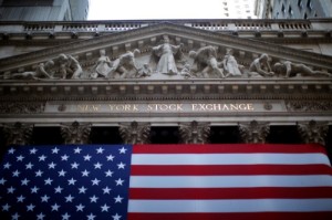 Picture of U.S. stocks lower at close of trade; Dow Jones Industrial Average down 3.94%