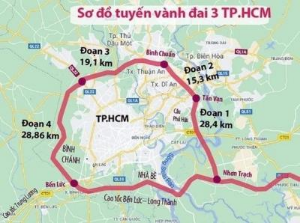 Ảnh của TP.HCM duyệt ranh giải phóng mặt bằng đường Vành đai 3