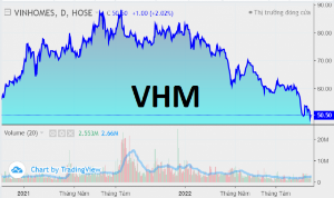 Ảnh của Cổ phiếu VHM tiếp tục được đỡ giá