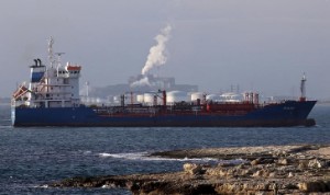 Picture of U.S. allows transactions to free sanctioned oil tanker stranded in Indonesia