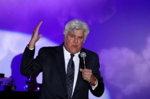 Picture of Comedian Jay Leno suffers burns in car fire in his L.A. garage