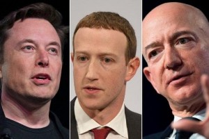 Ảnh của Tài sản bốc hơi của Elon Musk, Mark Zuckerberg, Jeff Bezos năm 2022 gần bằng số tiền Qatar chi cho World Cup