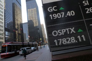 Picture of TSX futures almost flat ahead of November manufacturing data