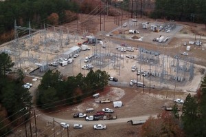 Picture of North Carolina utility restores power to all customers after substation attack