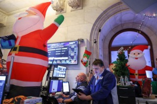 Morning Bid: Wall Street on Santa's naughty list