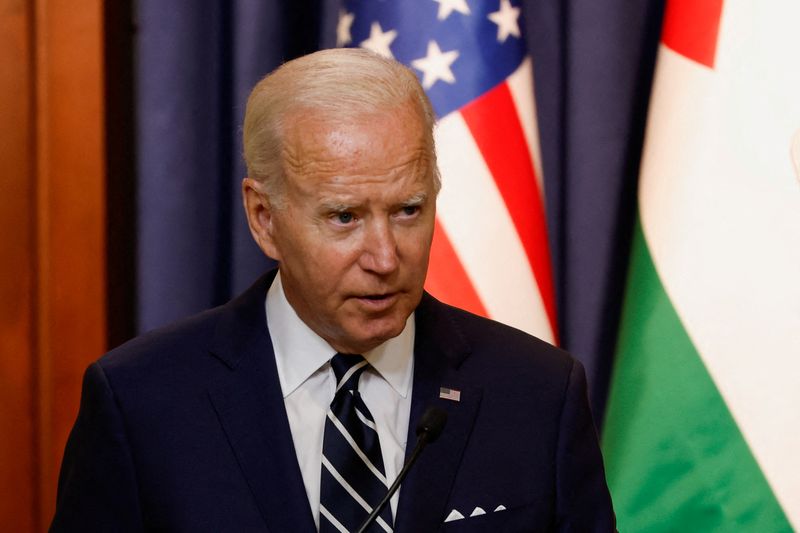 U.S. Senate Democrats urge Biden to declare climate emergency