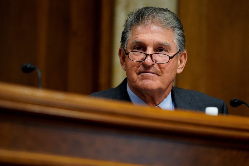 Conservative U.S. Democratic Manchin says reached deal with Schumer on domestic policy bill