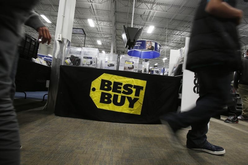 Best Buy, Bed Bath & Beyond, Baidu Rise; Twitter Falls