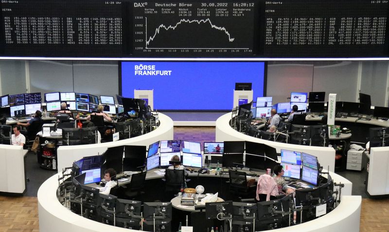 European shares bounce back ahead of inflation data