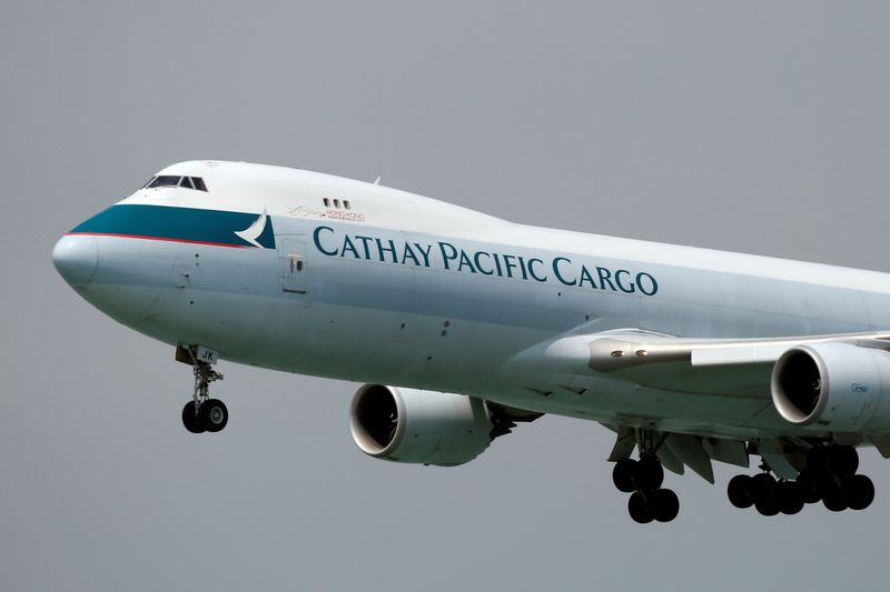 Cathay Pacific sees weaker air cargo peak season this year