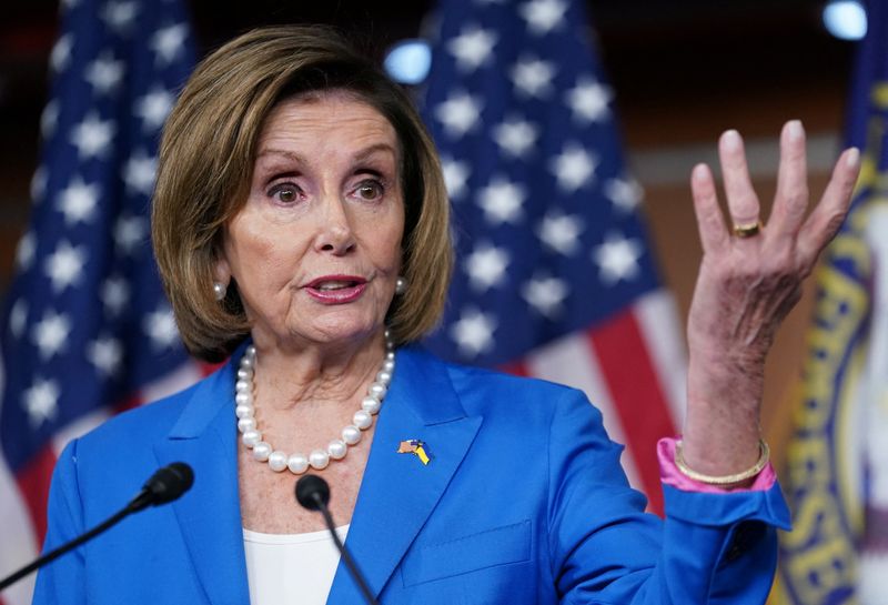 US House could take up stop-gap spending bill on Tuesday, Pelosi says