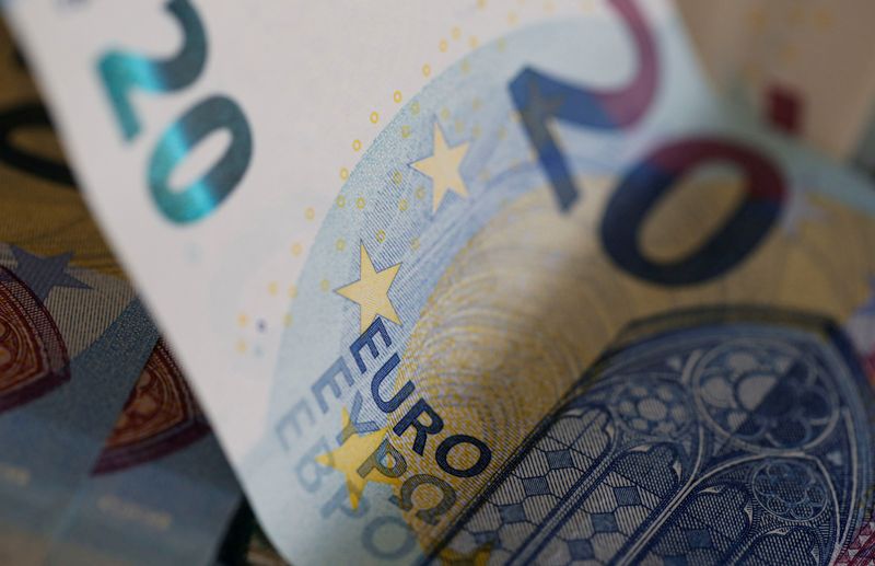 Euro zone bond yields rise as German inflation flares; UK gilts flag