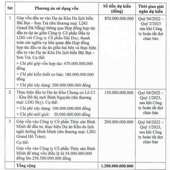 Hủy chia cổ tức 2019 bằng tiền, Đầu LDG sắp phát hành 120 triệu cổ phiếu