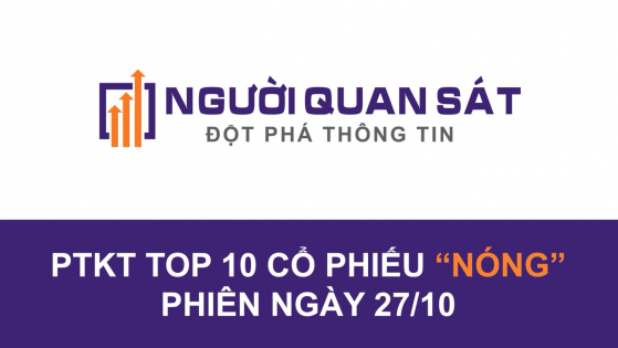 Phân tích kỹ thuật Top 10 cổ phiếu 