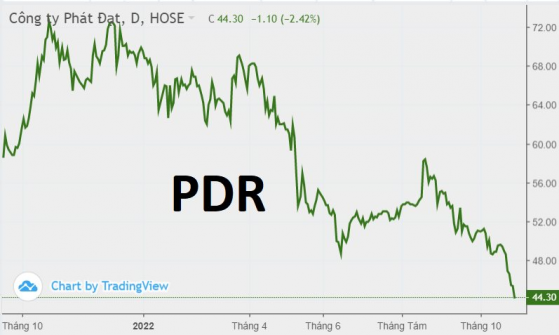 Cổ phiếu Phát Đạt (PDR) bao giờ thấy đáy?