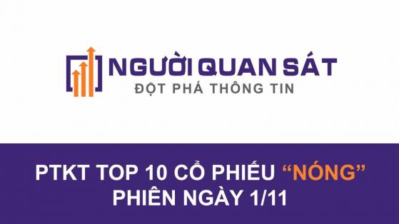 Phân tích kỹ thuật Top 10 cổ phiếu 