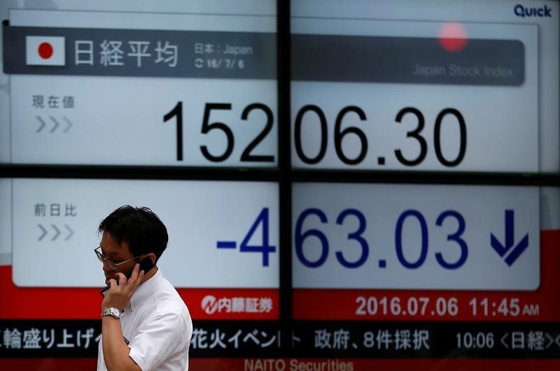 Nikkei slips further as Asian stocks reel from BOJ policy shift