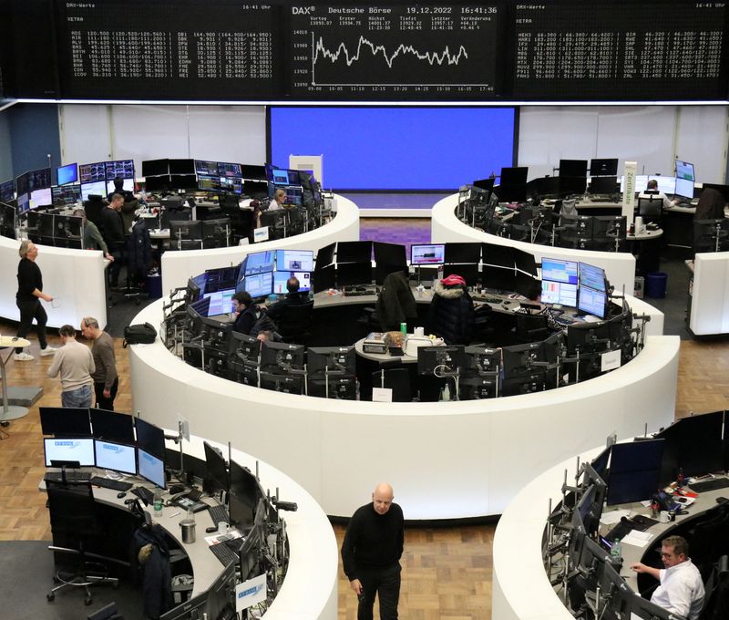 European shares climb as consumer discretionary, healthcare firms gain