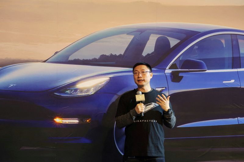 Exclusive-Tesla makes China boss highest-profile executive after Musk