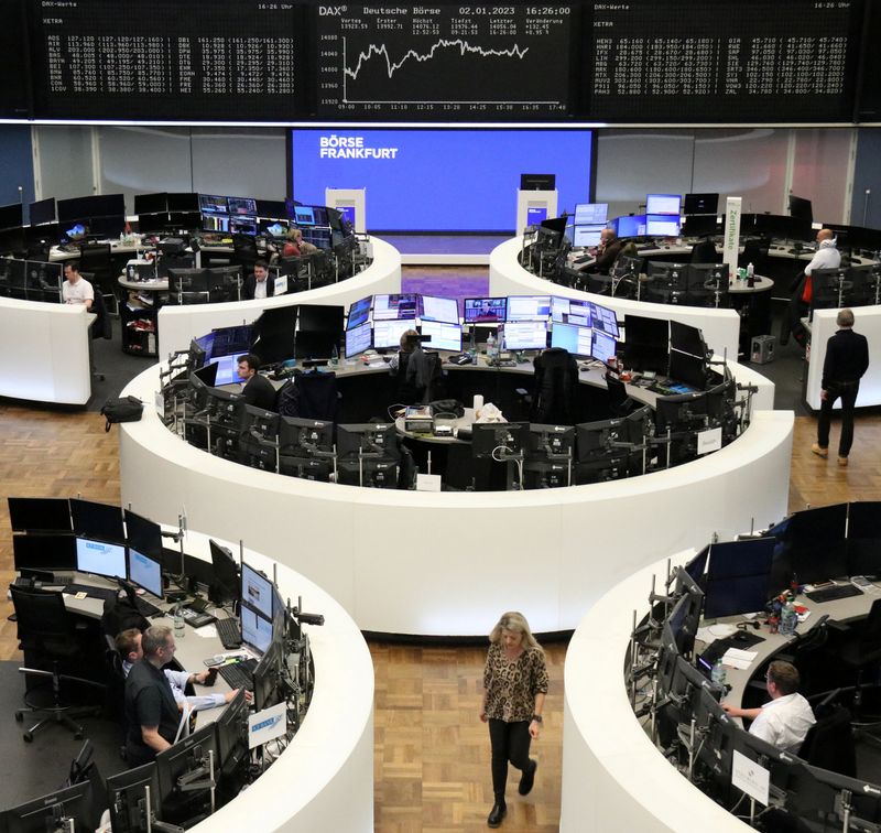 European shares rise with all eyes on German inflation data