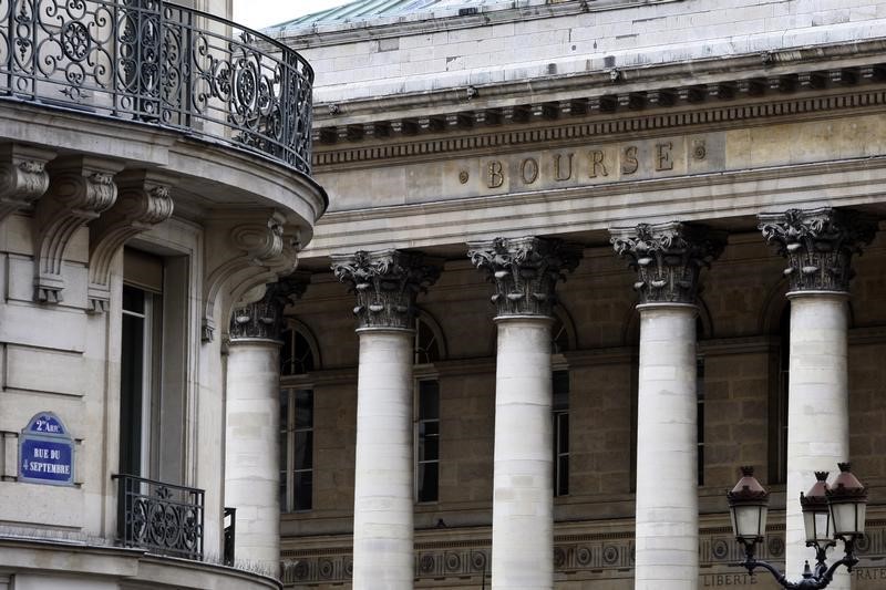 France stocks lower at close of trade; CAC 40 down 0.55%