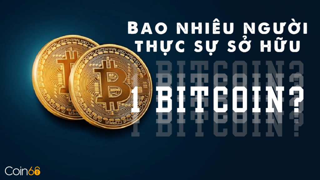  Blog: Bao nhiêu người thực sự sở hữu ít nhất 1 BTC