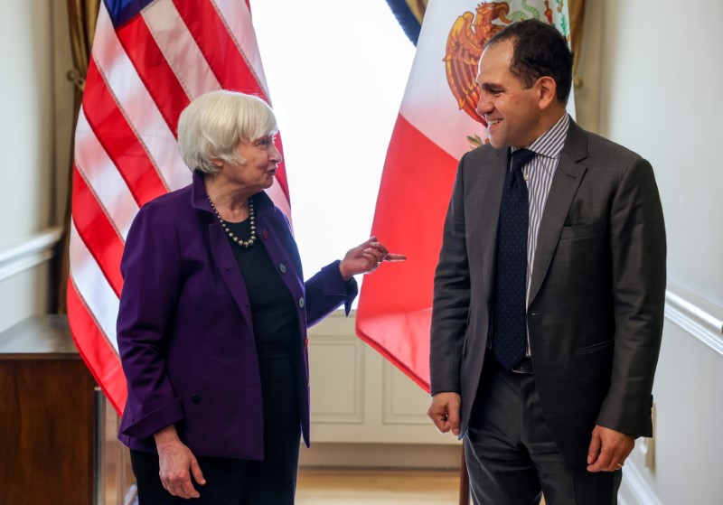 Yellen tells Mexican counterpart G20 countries should back global minimum tax