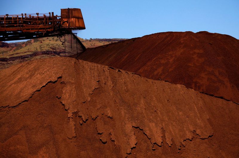 Iron ore seen driving Australia's resources export earnings to a record in 2020/21