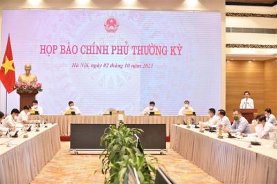 Phiên họp Chính phủ thường kỳ tháng 9: Trọng tâm là công tác phòng chống dịch và các giải pháp phát triển KTXH cuối năm