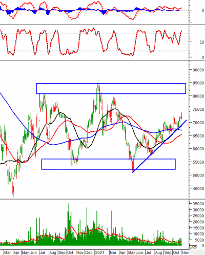 Phân tích kỹ thuật phiên chiều 02/11: VN-Index vẫn bám sát đường Upper Band